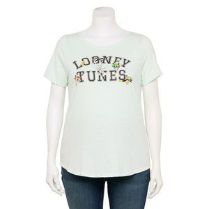 Plus Size Looney Tunes Graphic Tee Size 1X Tweety Bird Bugs Bunny
